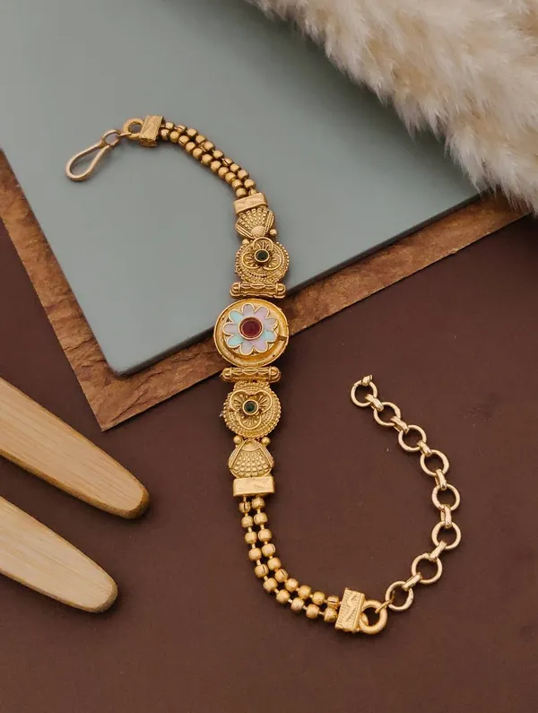 Gold_Brass_Copper_Bracelet_For_Women