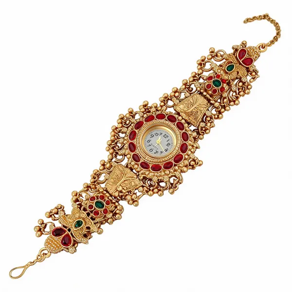 Gold_Brass_Copper_Watch_For_Women