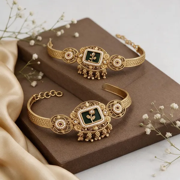 Gold_Brass_Copper_Bracelet_For_Women