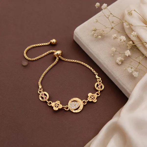 Gold_Brass_Copper_Bracelet_For_Women