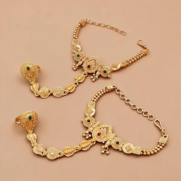 Gold_Brass_Copper_Imitation_Hand_Harness_For_Women