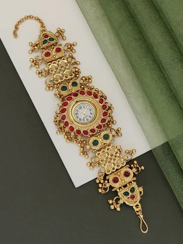 Gold_Brass_Copper_Watch_For_Women