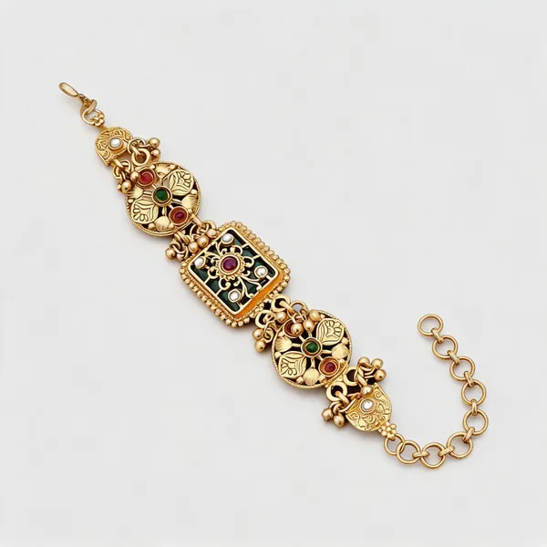 Gold_Brass_Copper_Bracelet_For_Women