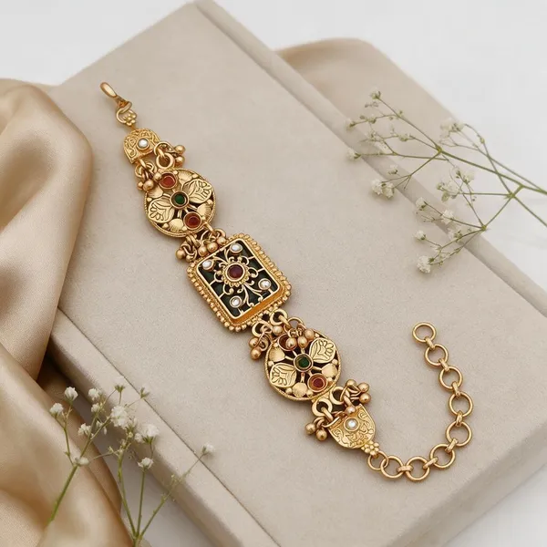 Gold_Brass_Copper_Bracelet_For_Women