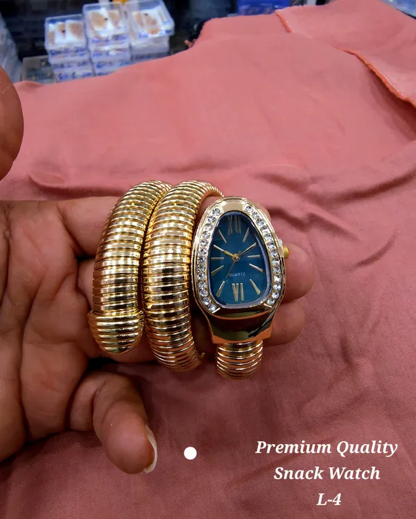 Gold_Brass_&_Copper_Watch_For_Women