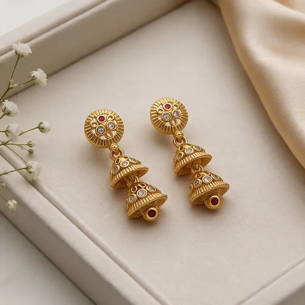 Gold_Brass_Copper_Earring_For_Women