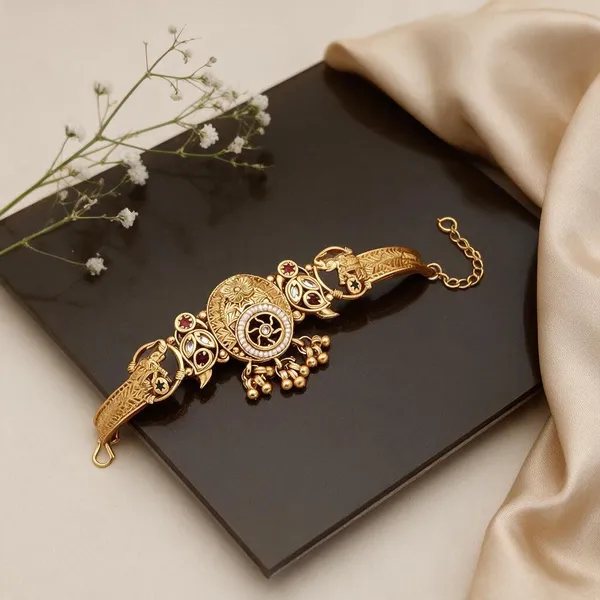 Gold_Brass_Copper_Bracelet_For_Women