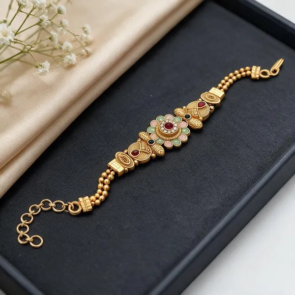 Gold_Brass_Copper_Bracelet_For_Women
