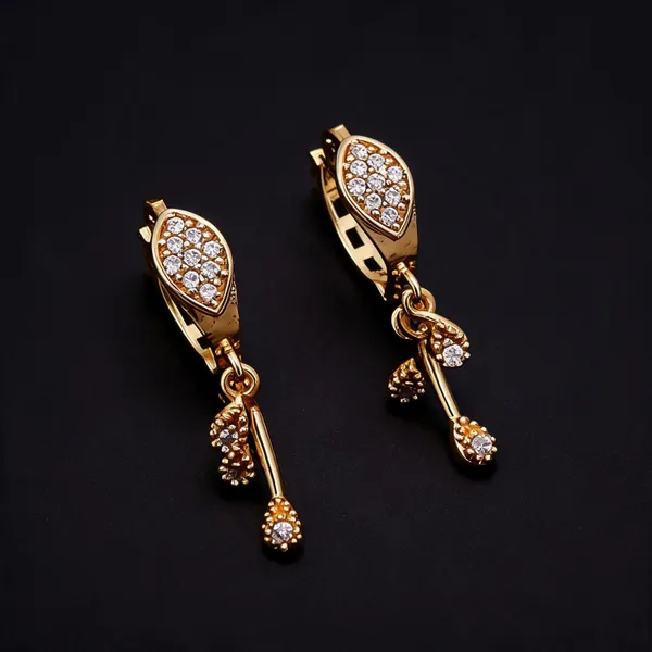 Gold_Brass_&_Copper_Earring_For_Women