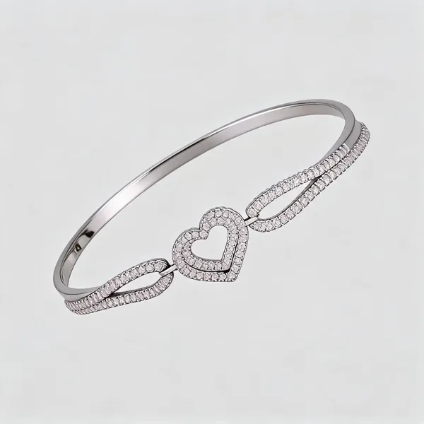 Silver_Brass_&_Copper_Bracelet_For_Women