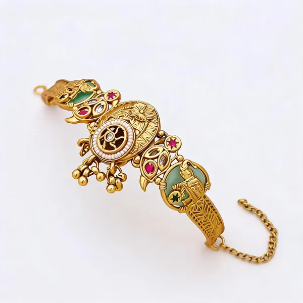 Gold_Brass_Copper_Bracelet_For_Women
