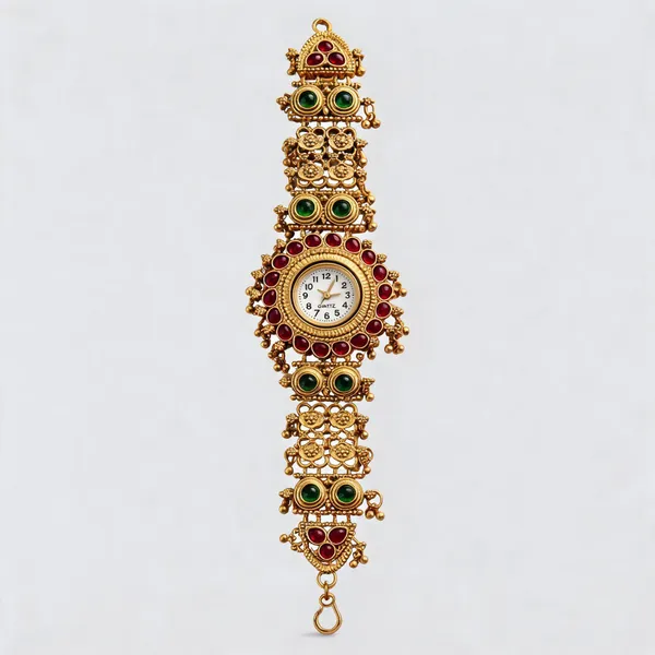 Gold_Brass_Copper_Watch_For_Women