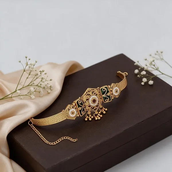 Gold_Brass_Copper_Bracelet_For_Women