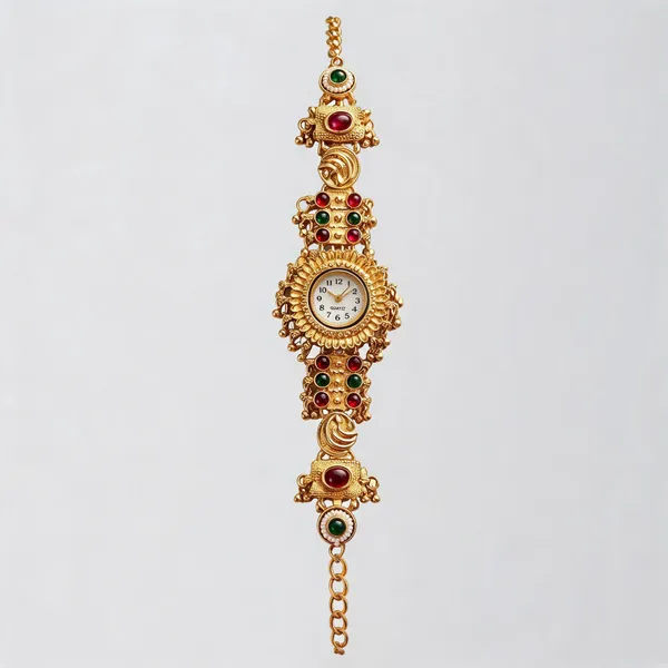 Gold_Brass_Copper_Watch_For_Women