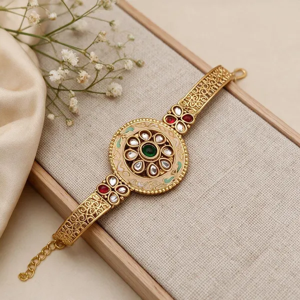 Gold_Brass_Copper_Bracelet_For_Women