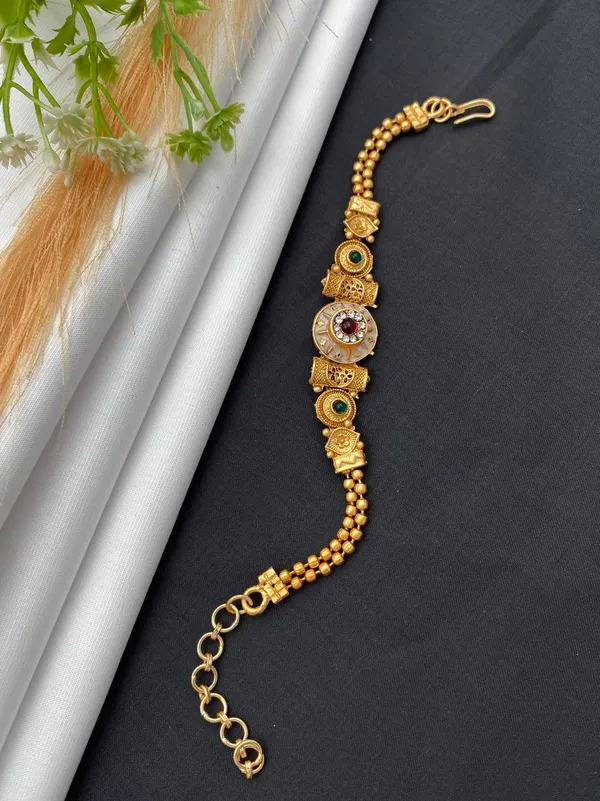 Gold_Brass_Copper_Bracelet_For_Women