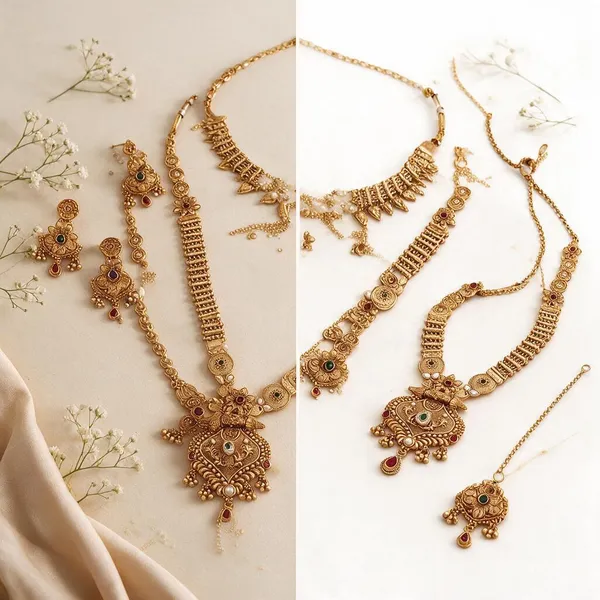 Gold_Brass_Copper_Necklace_Set_For_Women