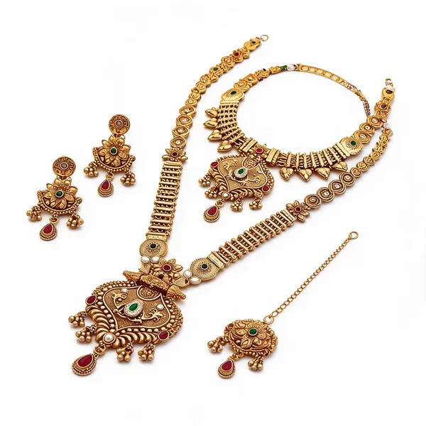 Gold_Brass_Copper_Necklace_Set_For_Women