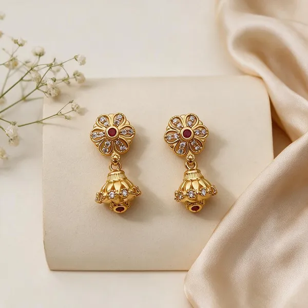 Gold_Brass_&_Copper_Earring_For_Women