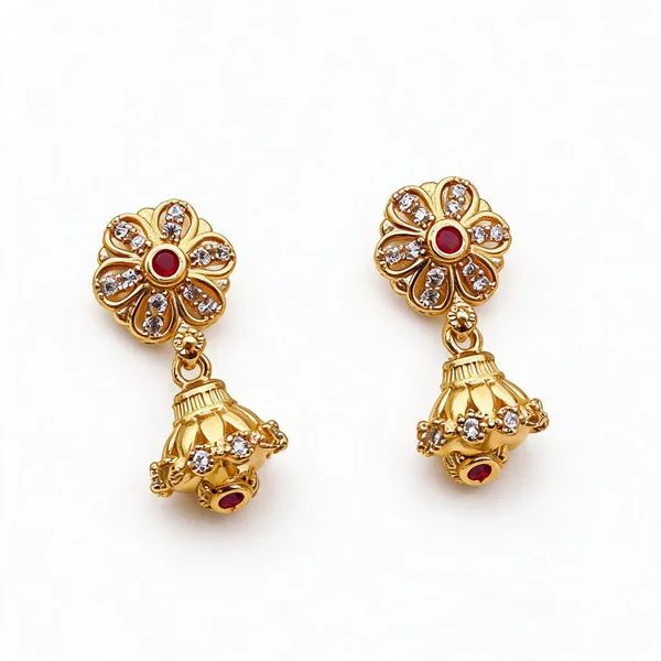 Gold_Brass_&_Copper_Earring_For_Women