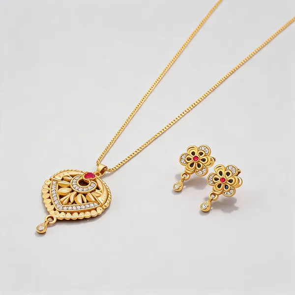Gold_Brass_Copper_Chain_Pendant_For_Women