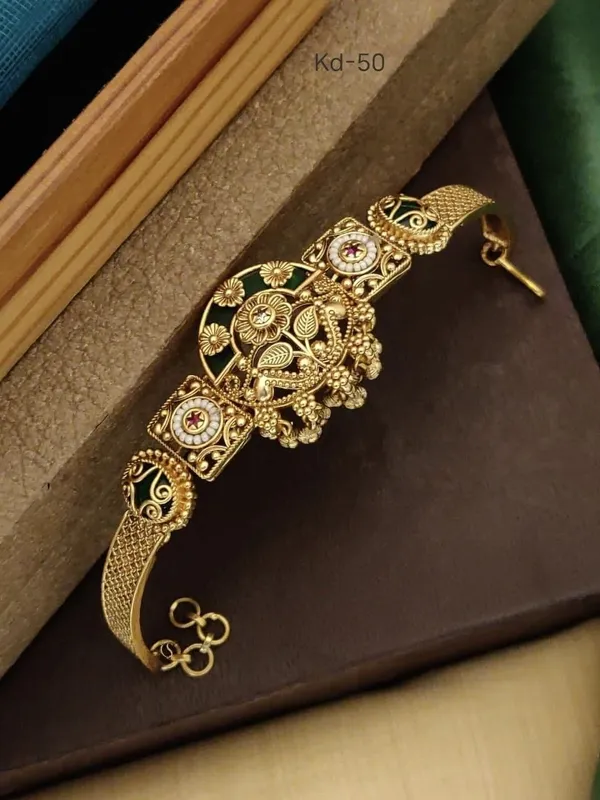 Gold_Brass_&_Copper_Bracelet_For_Women