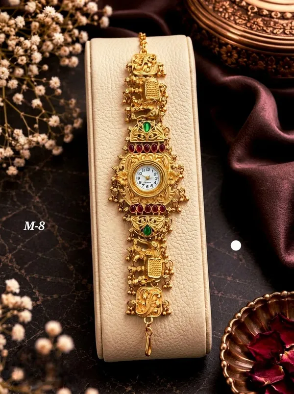 Gold_Brass_Copper_Watch_For_Women