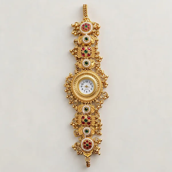 Gold_Brass_Copper_Watch_For_Women
