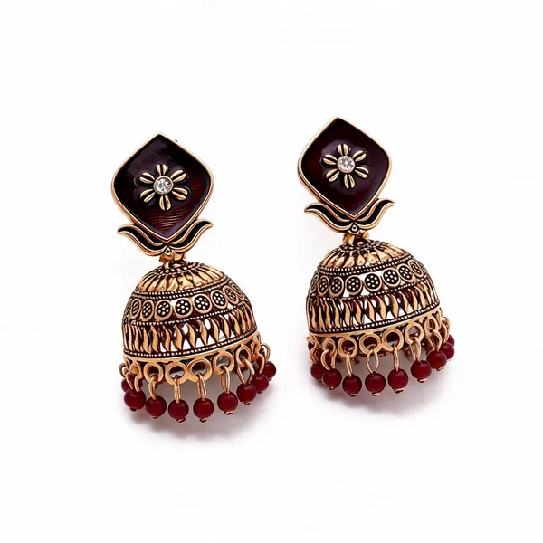 Gold_Brass_&_Copper_Earrings_For_Women