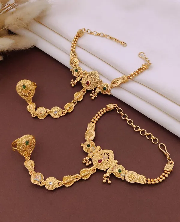 Gold_Brass_Copper_Imitation_Hand_Harness_For_Women