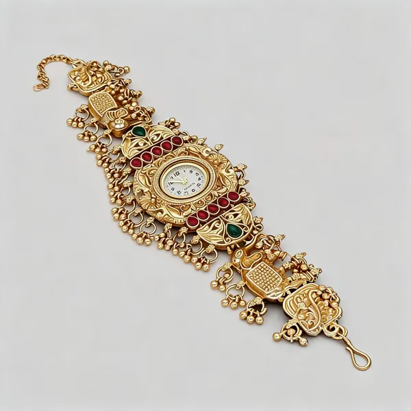 Gold_Brass_&_Copper_Jewellery_Watch_For_Women