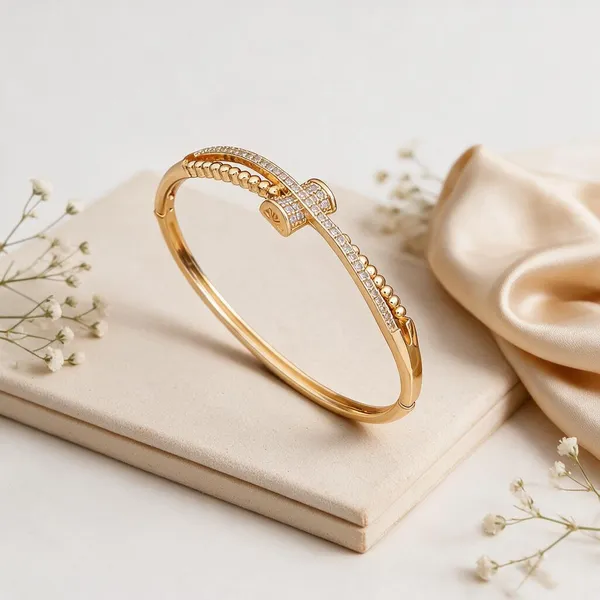 Gold_Brass_Copper_Bracelet_For_Women