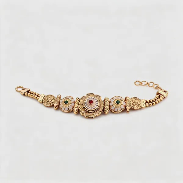 Gold_Brass_Copper_Bracelet_For_Women