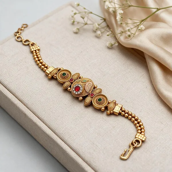 Gold_Brass_Copper_Bracelet_For_Women