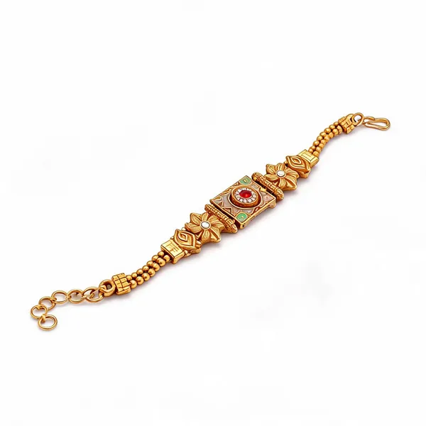 Gold_Brass_Copper_Bracelet_For_Women