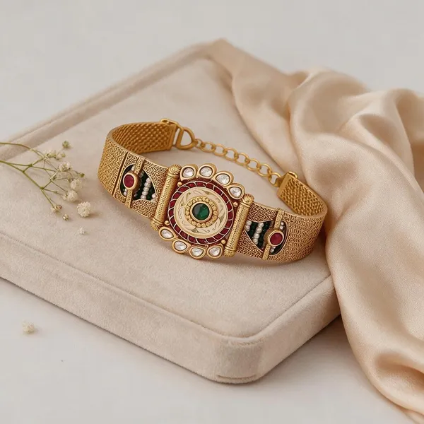 Gold_Brass_Copper_Imitation_Bracelet_For_Women