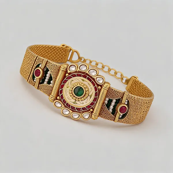 Gold_Brass_Copper_Imitation_Bracelet_For_Women