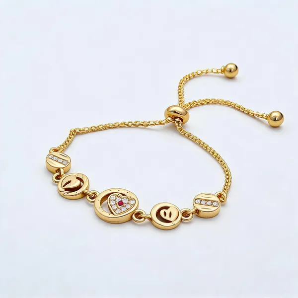 Gold_Brass_&_Copper_Bracelet_For_Women