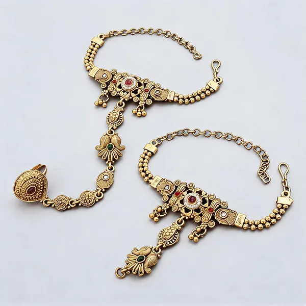 Gold_Brass_&_Copper_Hand_Vanki_For_Women