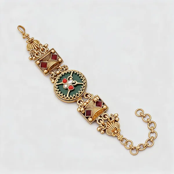 Gold_Brass_Copper_Bracelet_For_Women