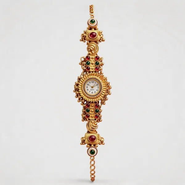 Gold_Brass_Copper_Watch_For_Women