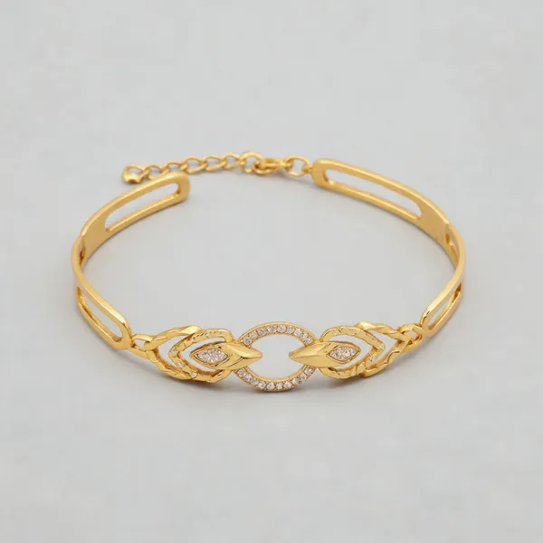 Gold_Brass_Copper_Bracelet_For_Women