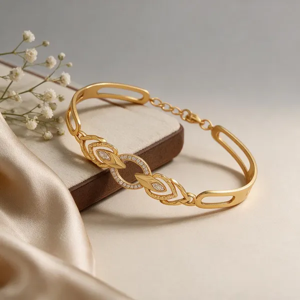 Gold_Brass_Copper_Bracelet_For_Women