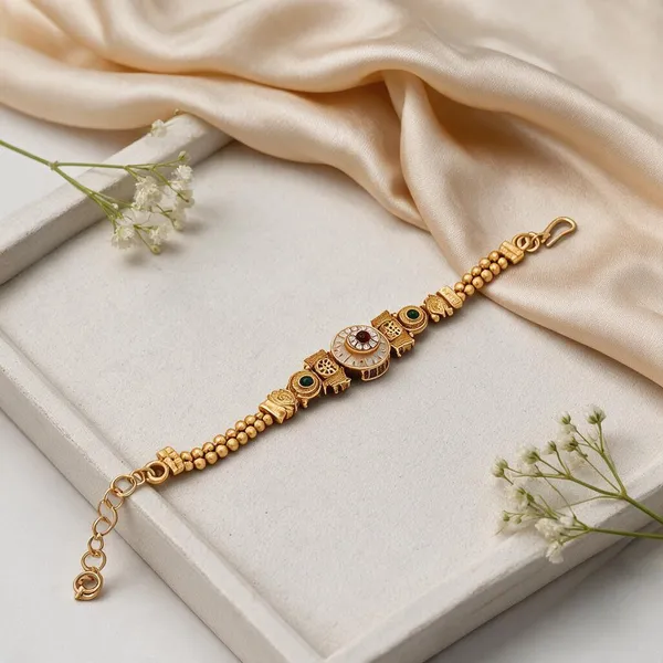 Gold_Brass_Copper_Bracelet_For_Women