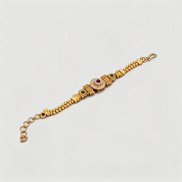Gold_Brass_Copper_Bracelet_For_Women