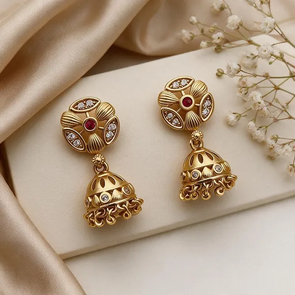 Gold_Brass_Copper_Earring_For_Women