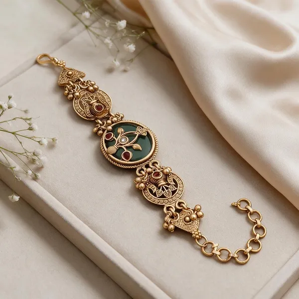 Gold_Brass_Copper_Bracelet_For_Women