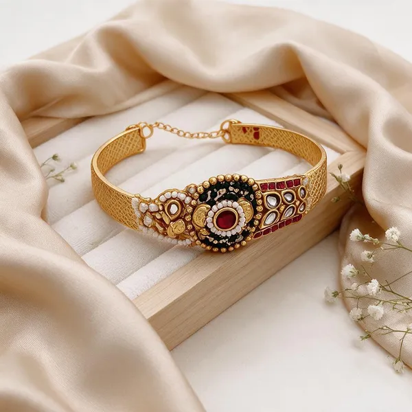 Gold_Brass_Copper_Bracelet_For_Women