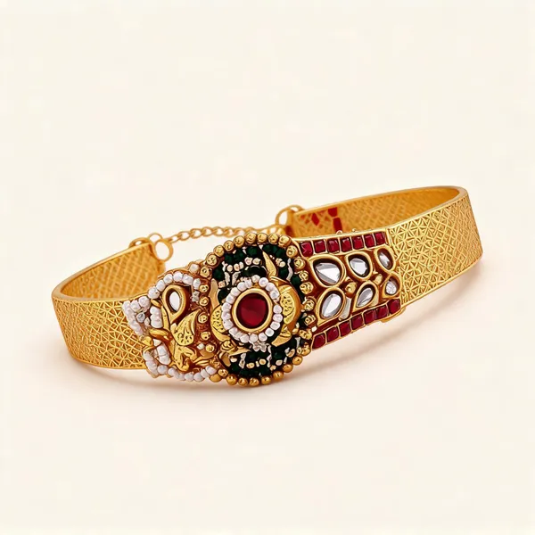 Gold_Brass_Copper_Bracelet_For_Women