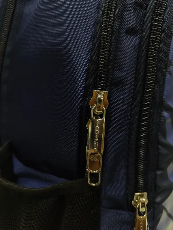 Blue_Fabric_Multi-Compartment_Backpack_For_Unisex